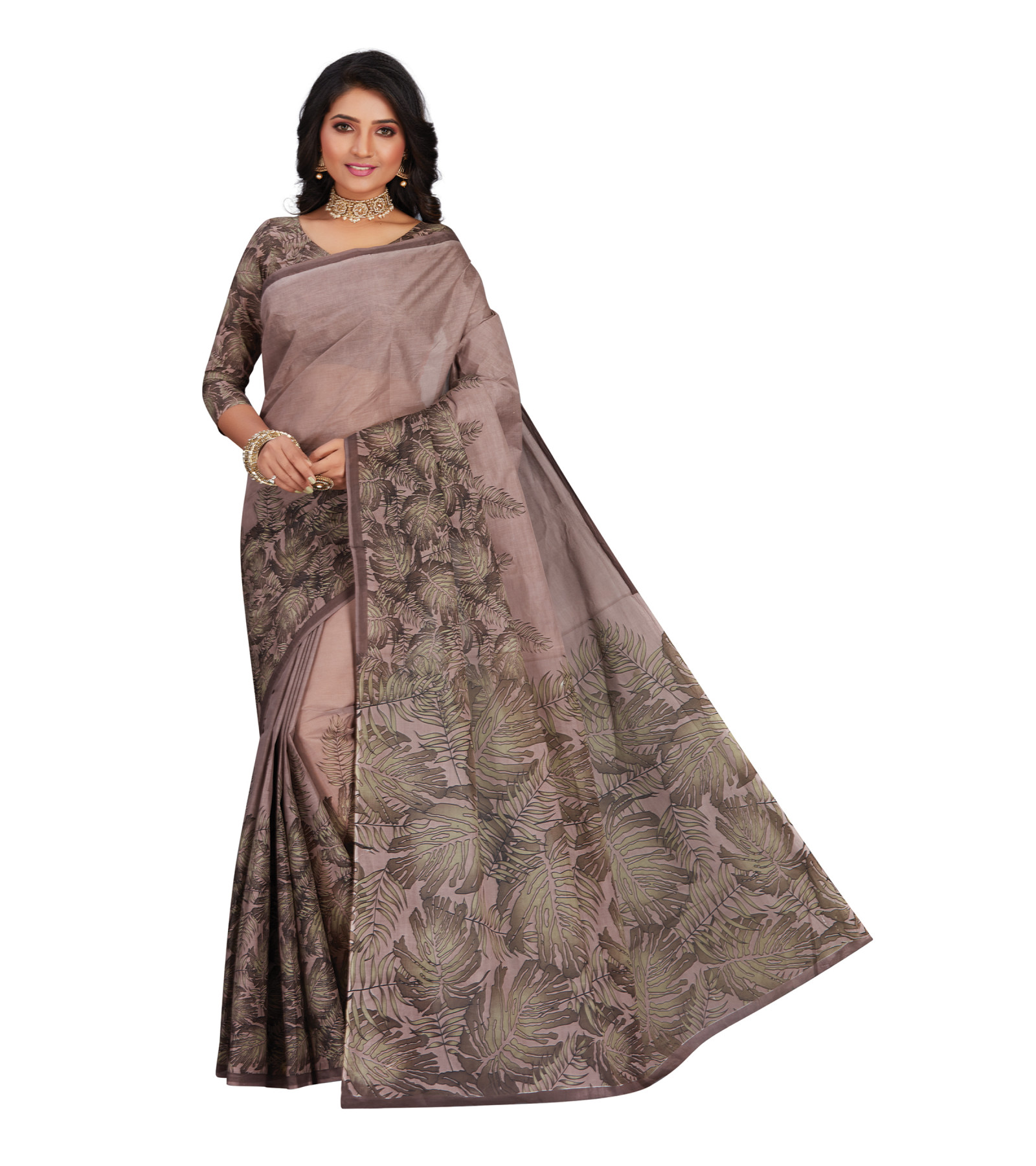  Exclusive Womens Pure Cotton Printed Sarees By Abaranji